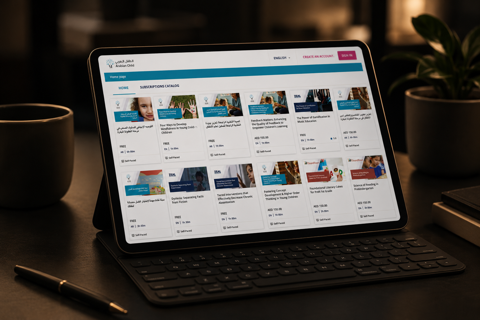 LearnPro platform